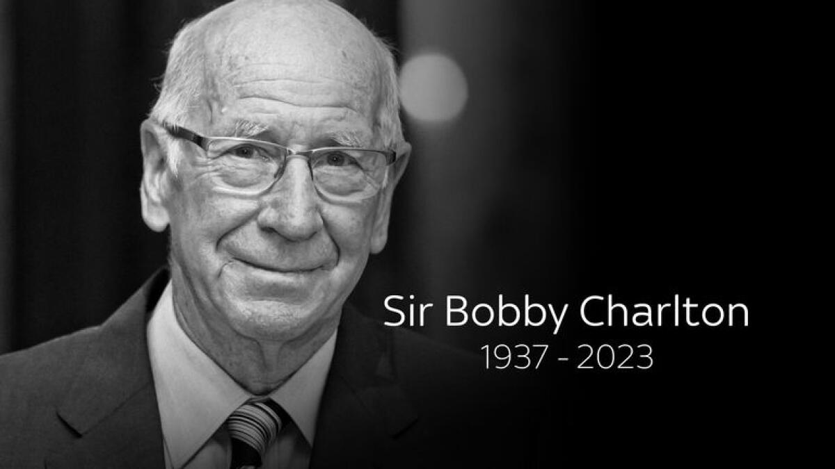 Morto Bobby Charlton, leggenda del Manchester United - 