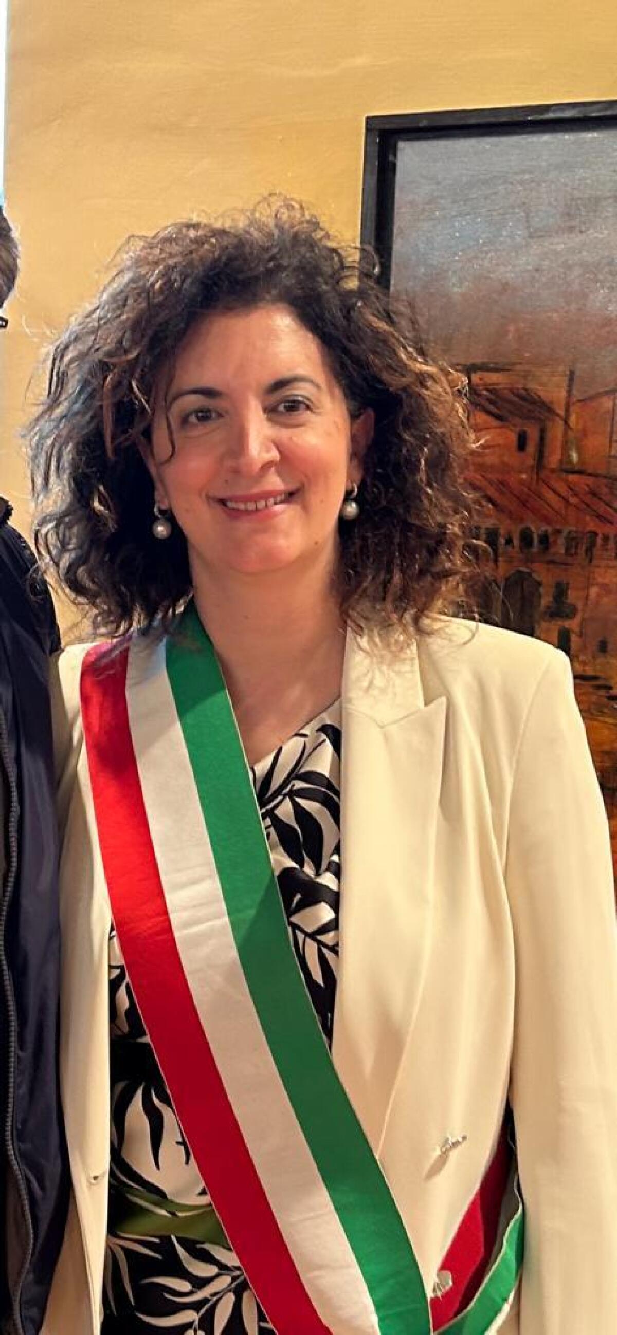 La sindaca di Bovino saluta il nuovo Arcivescovo - 