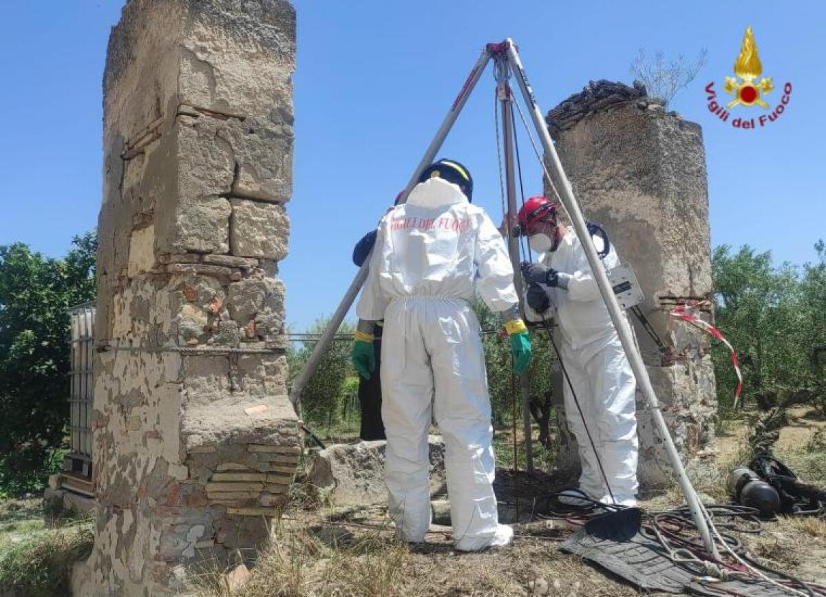 Cadavere in un pozzo di Cerignola: è di un agricoltore scomparso nel 2019 - 