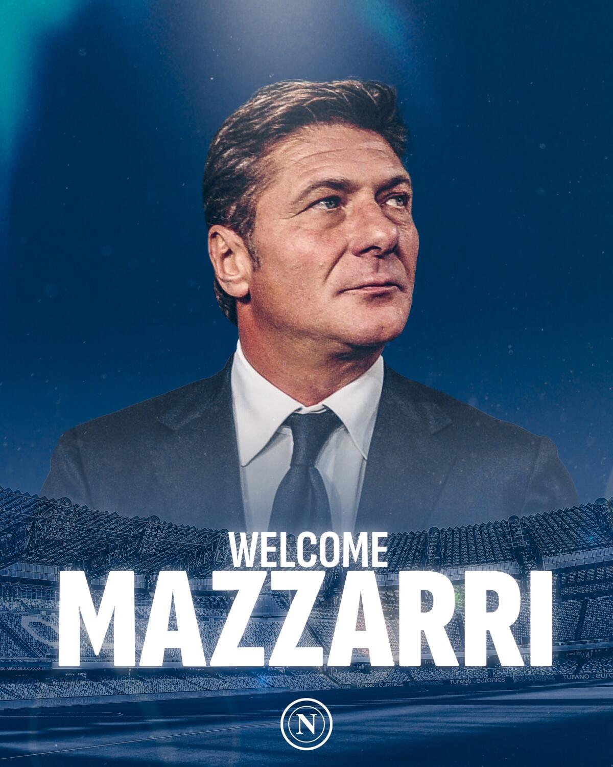 Il Napoli annuncia Mazzarri - 