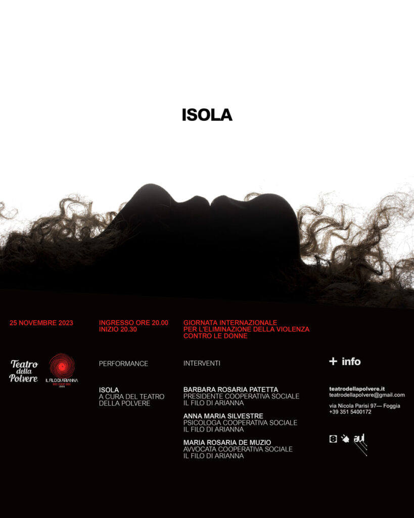 ‘Isola’, il Teatro della Polvere racconta l’assurdo della violenza di genere
