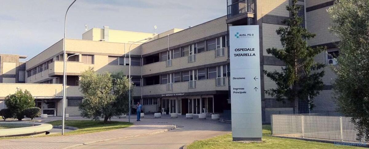Aggredì sanitari del Tatarella: daspo urbano per l'aggressore - L'ospedale Tatarella di Cerignola