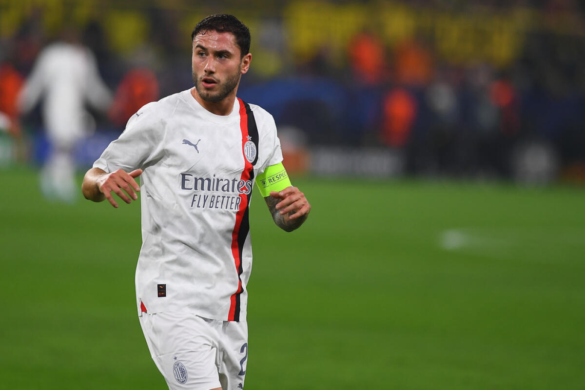 Torna la serie A, il programma Sky/Dazn - DORTMUND, GERMANY - 04.10.23: Davide Calabria, The match of match UEFA Champion League Borussia Dortmund vs AC Milan at SIGNAL IDUNA PARK