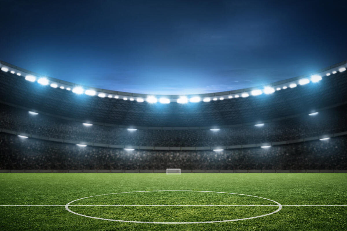 Mondiale per Club, le date - Soccer stadium field, soccer background
