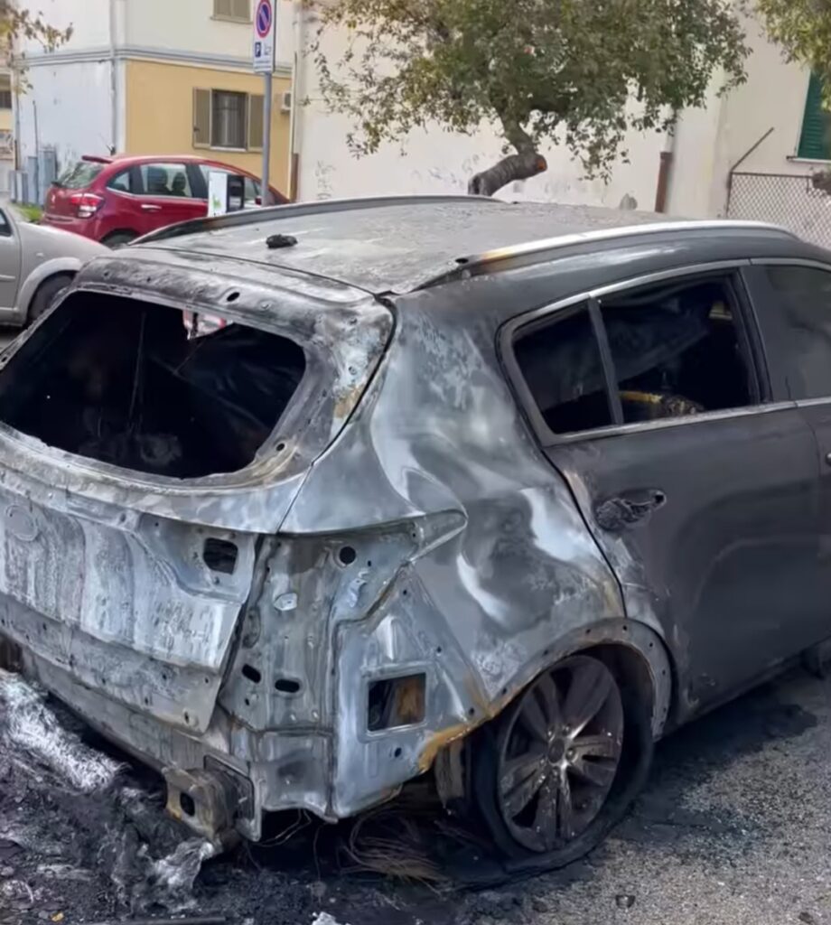 San Severo: incendiata auto ad imprenditore
