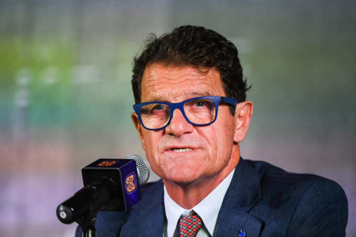 Capello su Mourinho: "Un top, poco rispettosi" - Italian football manager Fabio Capello, the new-appointed head coach of China's Jiangsu Suning F.C., attends a press conference in Nanjing city, east China's Jiangsu province, 14 June 2017.