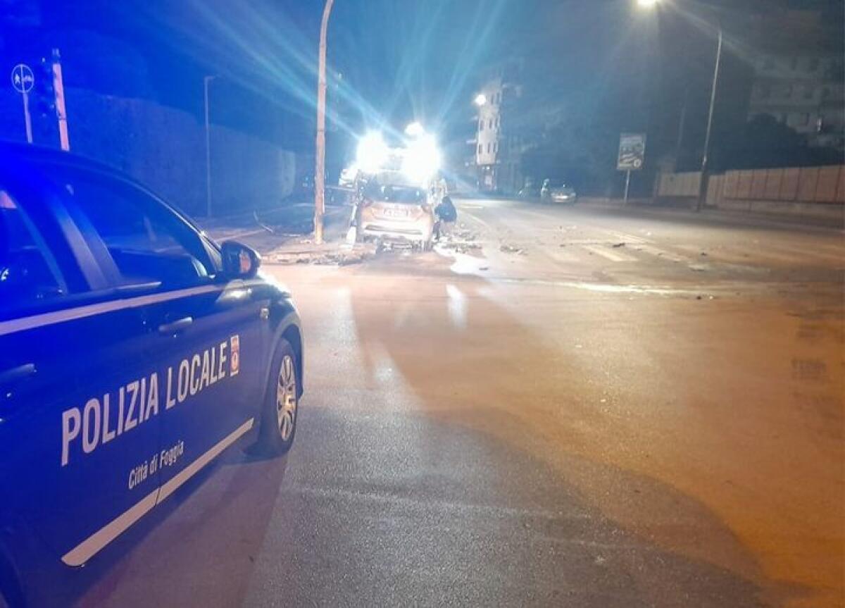 Incidente nella notte a Foggia : un ferito grave - 