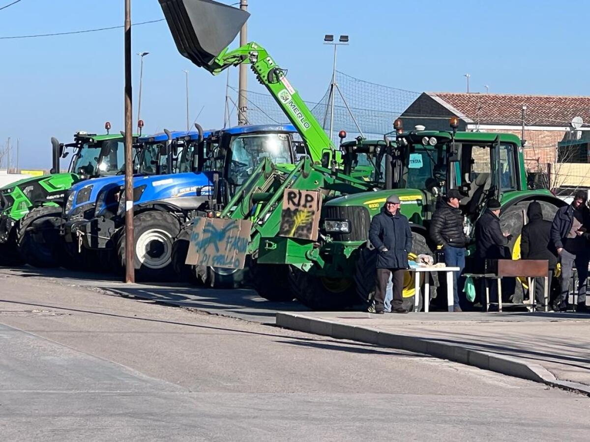 Protesta agricoltori: i presidi dei Monti Dauni- Troia - 