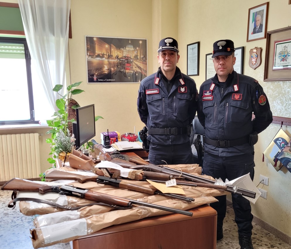 Controlli antibracconaggio sul Gargano, sette denunce e sette fucili sequestrati