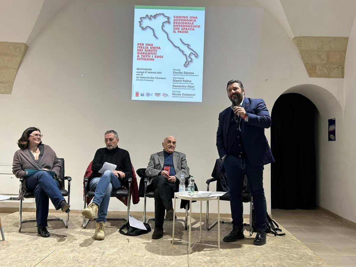 Autonomia differenziata, si leva il “NO” di Manfredonia e della Capitanata - 