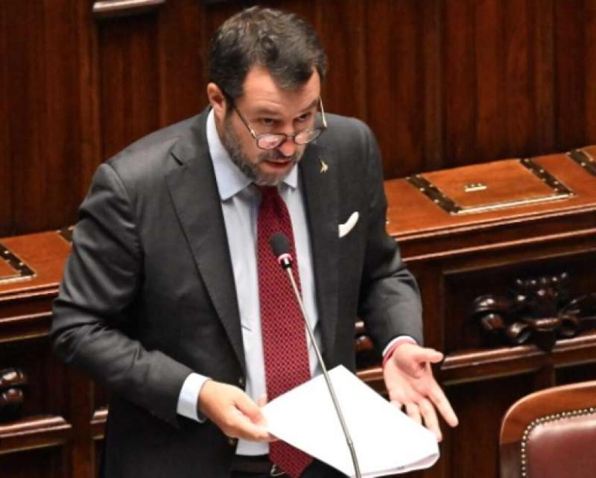 Question time, Salvini su frana: prossima settimana data certa per ripristino - 