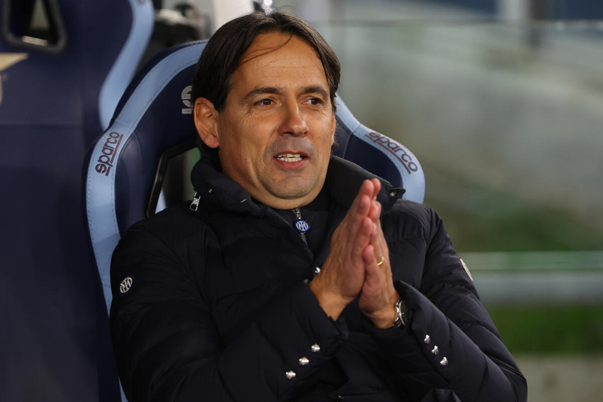 La Serie A al via il 17 agosto, 3 giornate e poi la sosta - Rome, Italy 17.12.2023: Simone Inzaghi of Inter happy for victory in  the Italian Serie A TIM 2023-2024 football match SS Lazio vs FC Internazionale at Olympic Stadium in Rome.