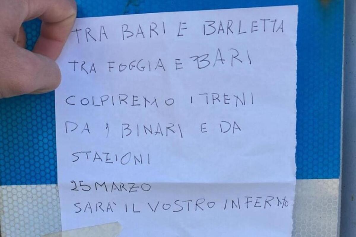 Allarme bomba, ripresa la circolazione dei treni - 