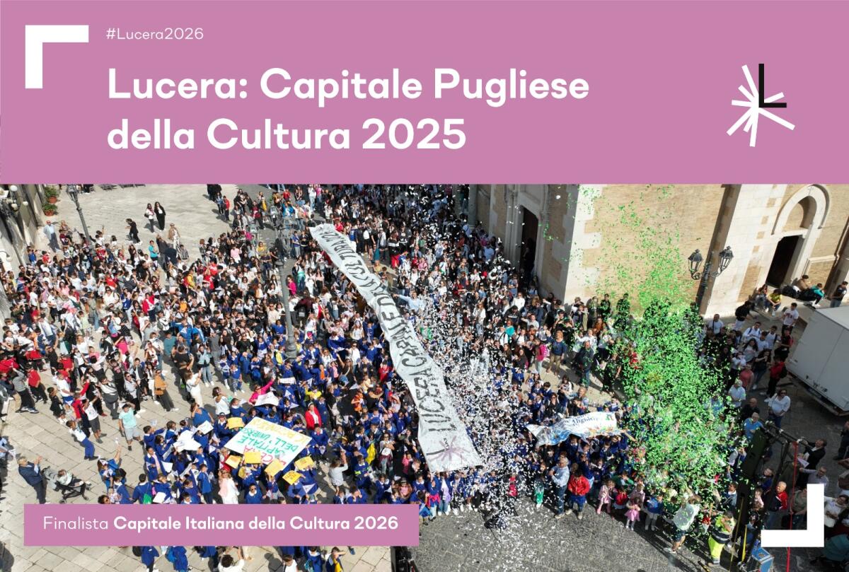 Lucera Capitale, il sindaco Pitta "E' stato un onore, ma ora pronti per Lucera Capitale Pugliese della Cultura" - 