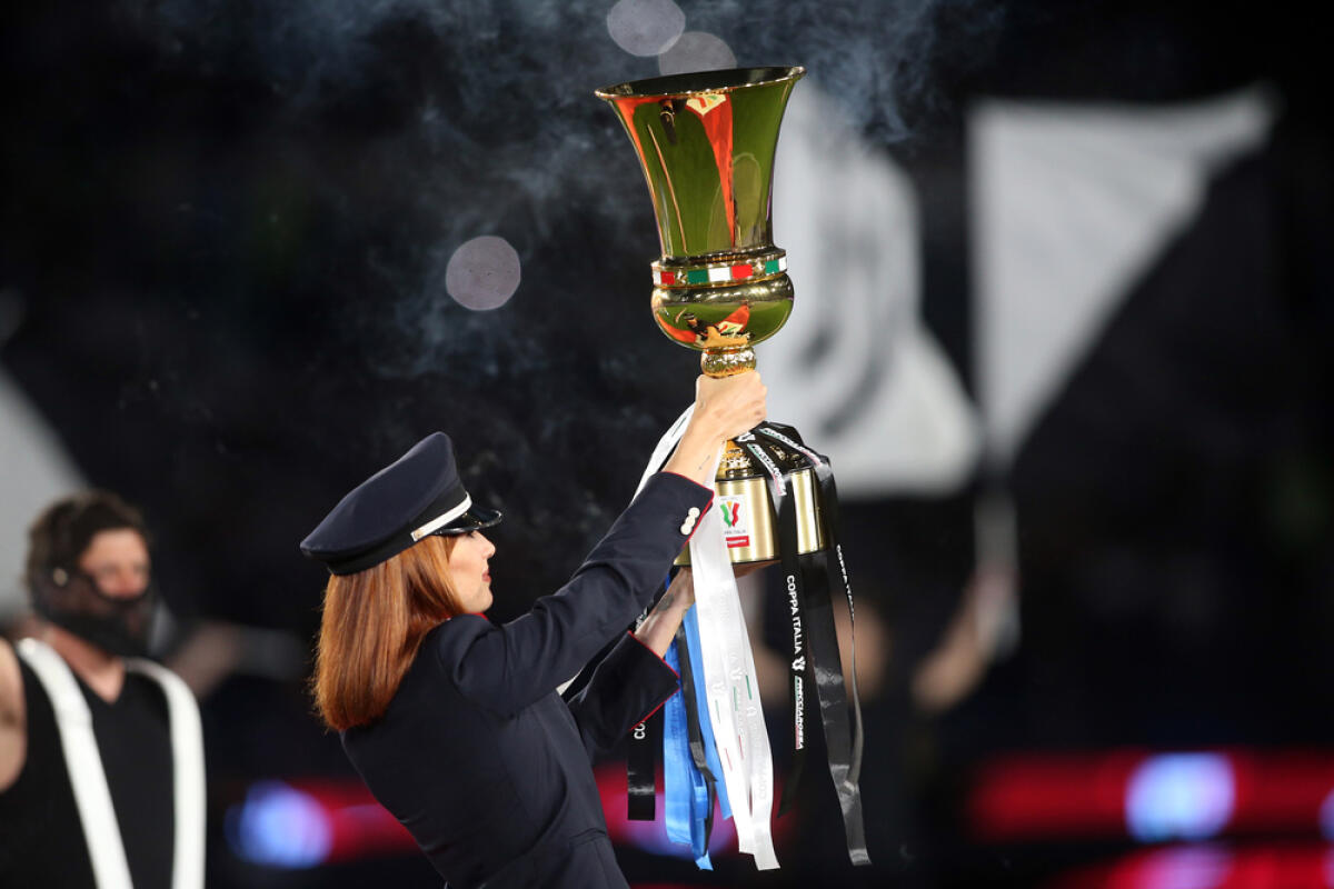 Coppa Italia, si decidono le finaliste: il programma - ROME, Italy - 11.05.2022:   in action during the football match Italy Cup Final 2022 Trophy  between FC JUVENTUS TURIN VS FC INTERNAZIONALE MILAN  at Olympic stadium in Rome.
