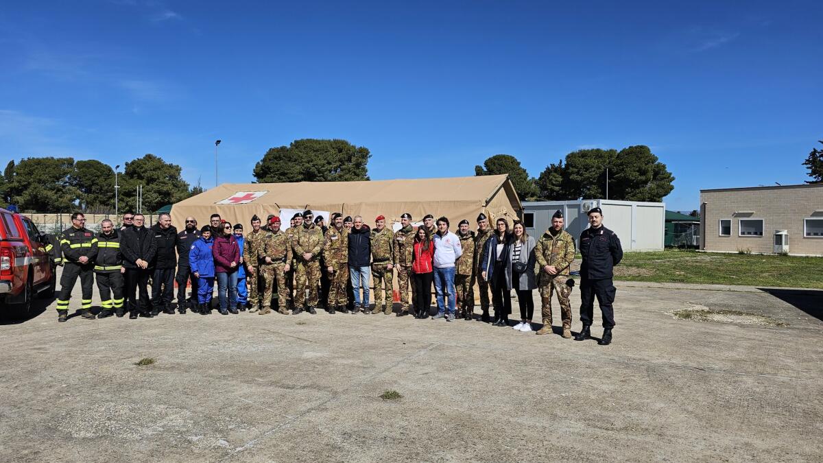 Corso in Psicologia delle Emergenze nella base dei Carabinieri Cacciatori di Puglia - 