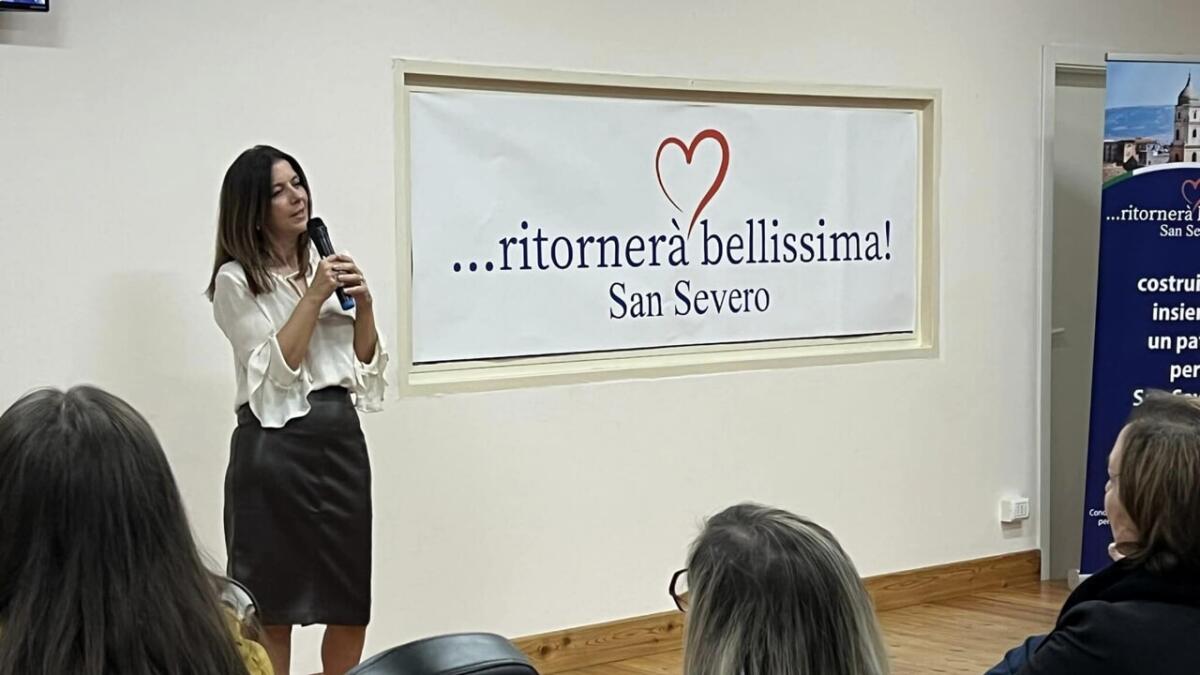 San Severo, Anna Paola Giuliani si candida a sindaca - 
