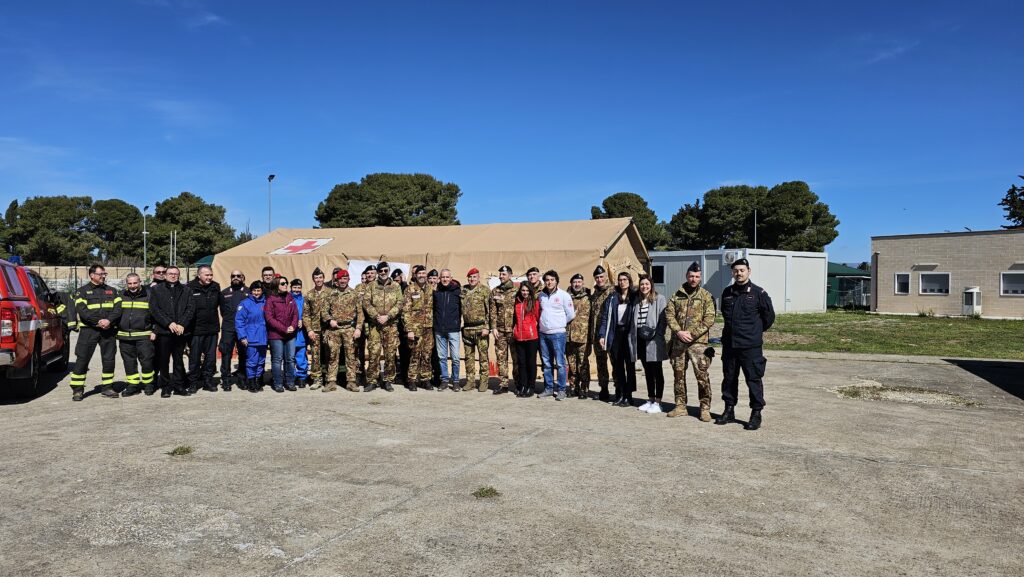 Corso in Psicologia delle Emergenze nella base dei Carabinieri Cacciatori di Puglia