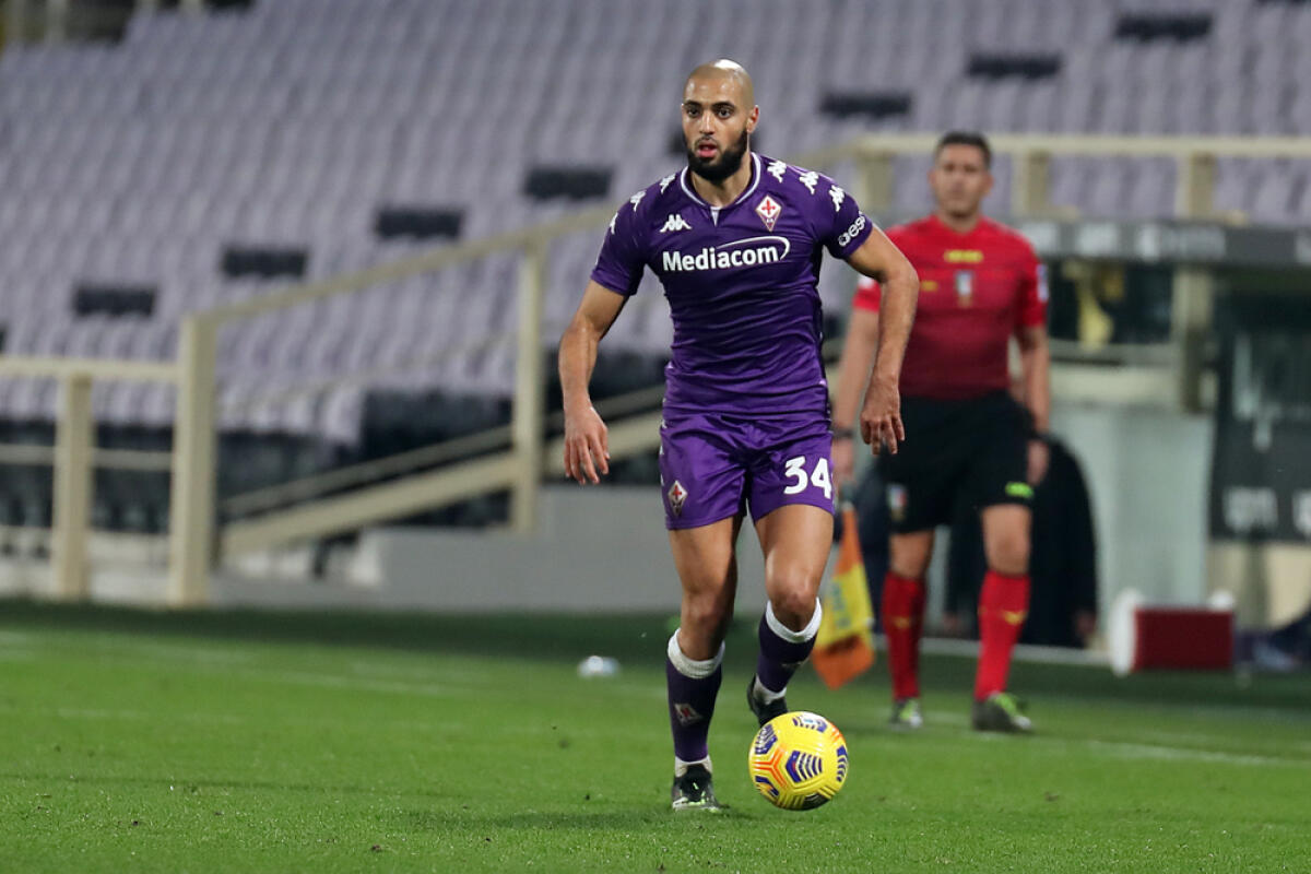 Amrabat tra Milan e Juventus - Sofyan Amrabat (ACF Fiorentina) during the Serie A soccer match between AFC Fiorentina - Hellas Verona, Stadio Artemio Franchi on December 19, 2020 in Florence Italy / LM