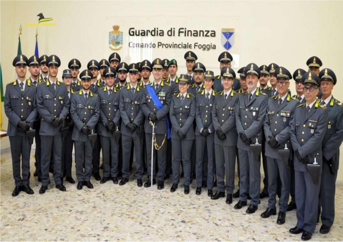 Foggia, 32 Finanzieri giurano fedeltà alla Repubblica - 