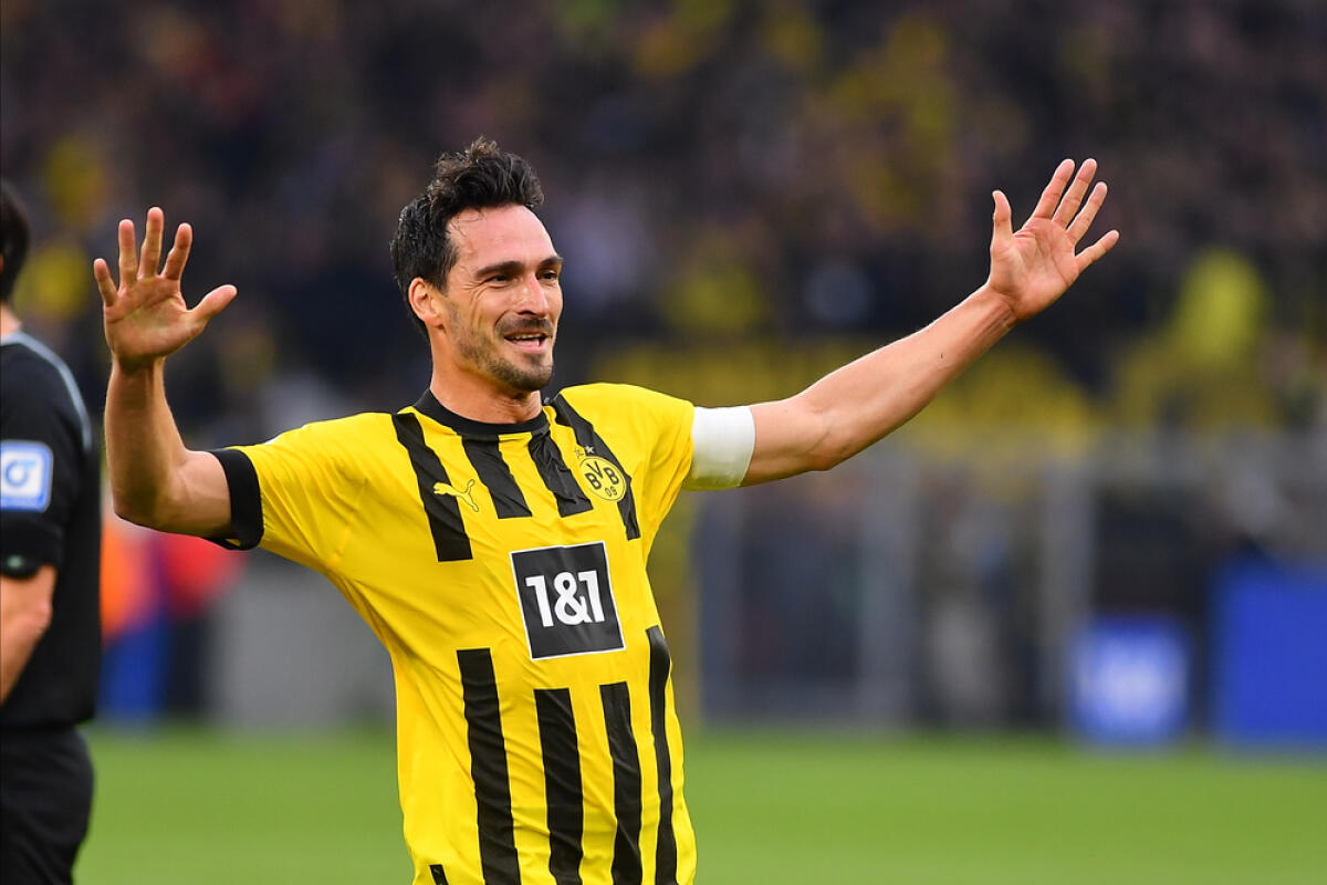 Hummels a zero, che occasione per le italiane - GERMANY, DORTMUND - APRIL 22, 2023: Mats Hummels. The match of Bundesliga Borussia Dortmund vs Eintracht at Signal Iduna Park at Signal Iduna Park