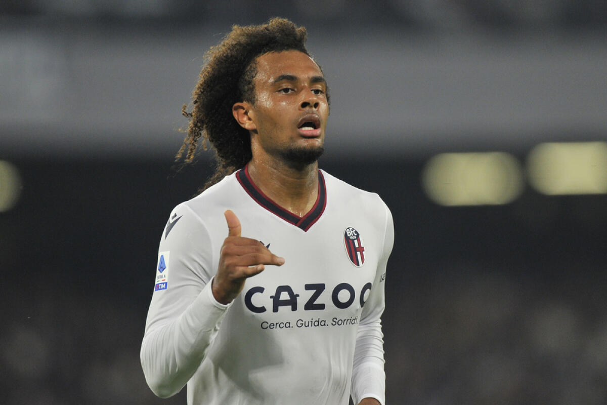 La Juve scatta in pole per Zirkzee - Joshua Zirkzee player of Bologna, during the match serieA italian championship Napoli vs Bologna final result, Napoli 3, Bologna 2,match played at the Diego Armando Maradona Stadium.