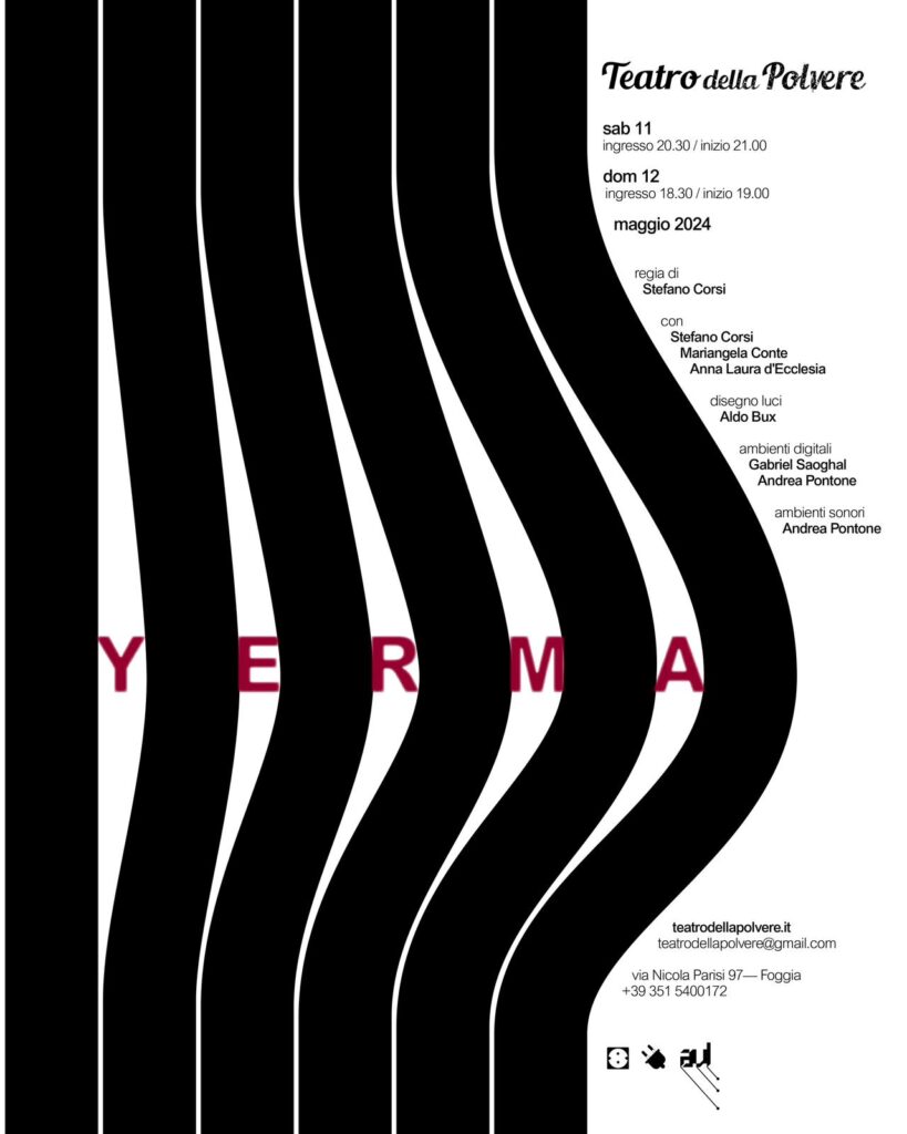 Foggia, "Yerma" al Teatro della Polvere