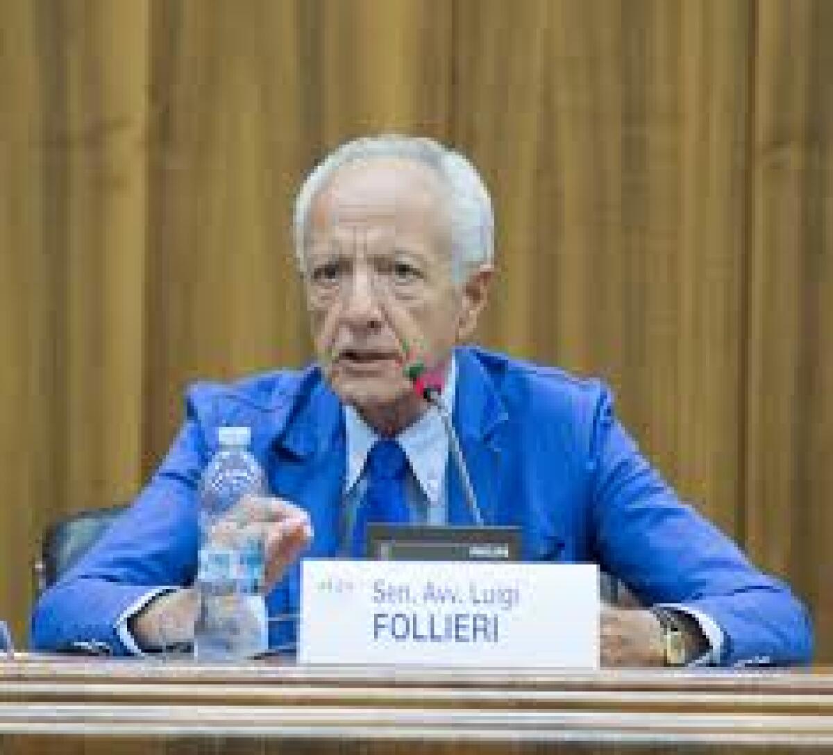 E' morto Luigi Follieri, decano degli avvocati foggiani - 