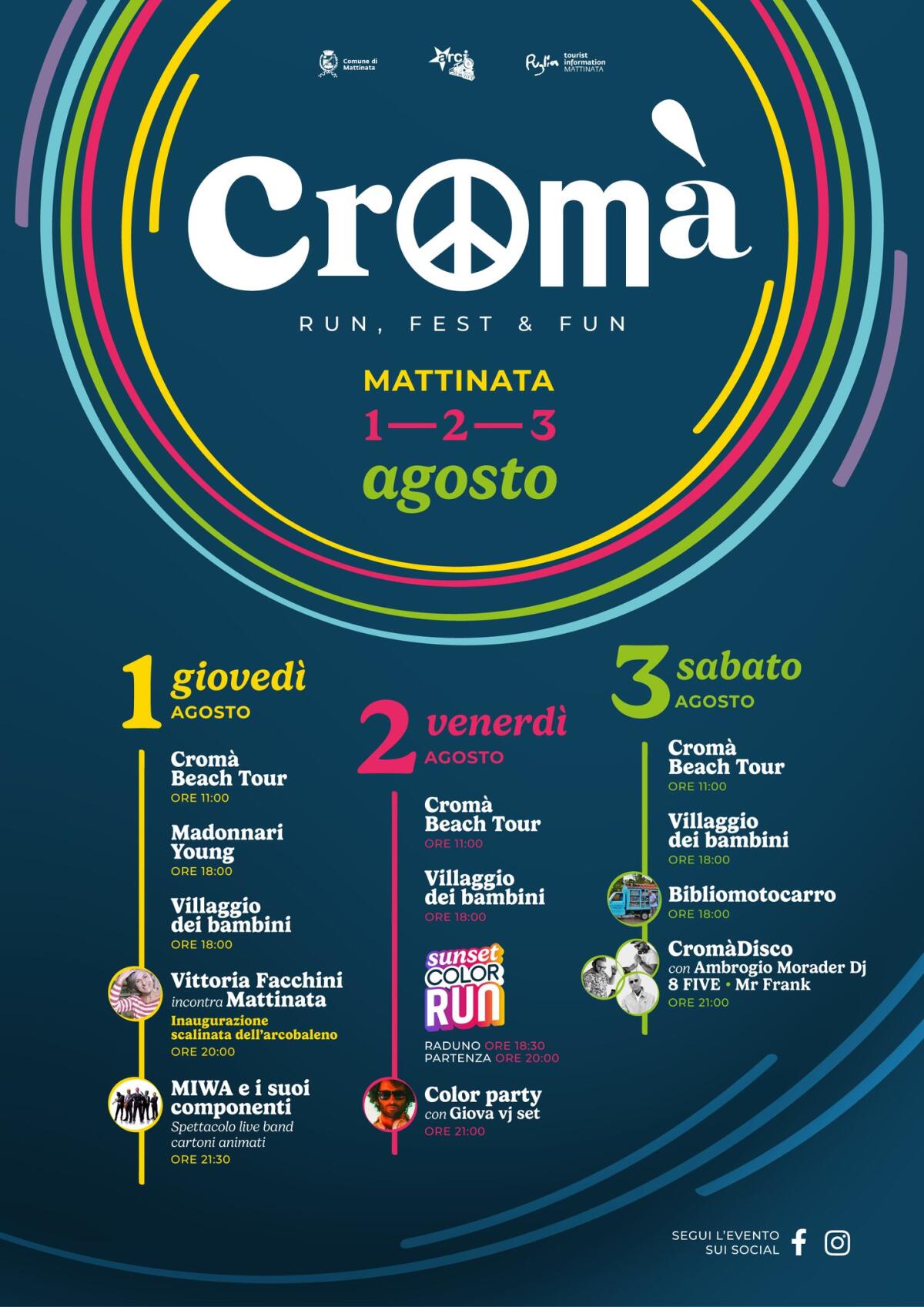 Mattinata, tutto pronto per "Sunset color run" - 
