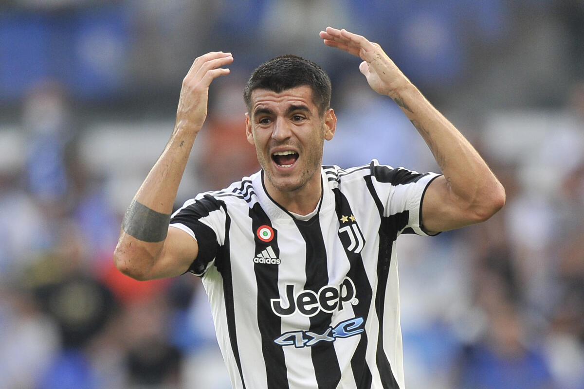Ibra corteggia Morata, lui ci pensa. Sfuma Zirkee - Alvaro Morata player of Juventus, during the match of the Italian SerieA league between Napoli vs Juventus, final result 2-1, match played at the Diego Armando Maradona stadium. Naples, Italy, September 11, 2021.