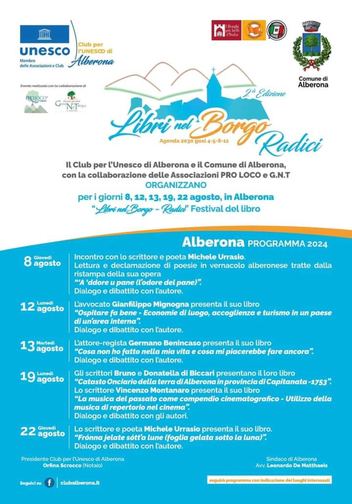 Alberona, Libri nel Borgo racconta le radici - 