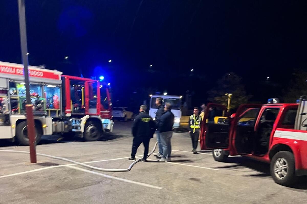 San Marco in Lamis, principio di incendio nell'ex ospedale - 