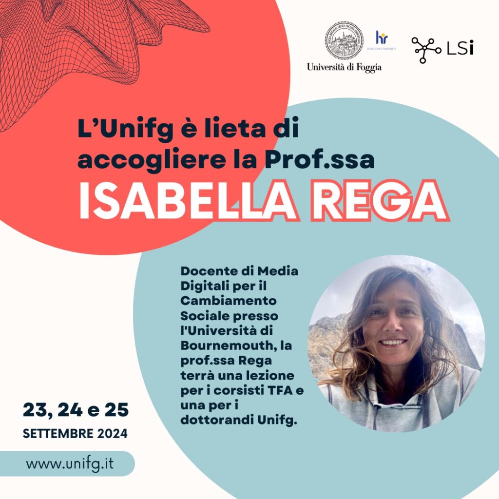 UniFg: Al Learning Sciences arriva Isabella Rega