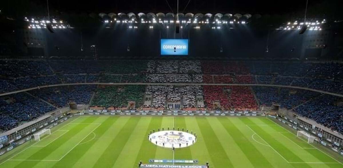 Il 17 novembre a Milano Italia-Francia, biglietti in vendita a partire da 14 euro - during the UEFA Nations League A group three match between Italy and Portugal at Stadio Giuseppe Meazza on November 17, 2018 in Milan, Italy.