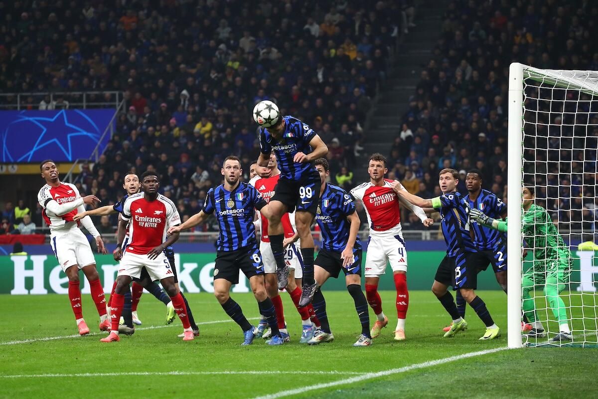 Inter: battuto l'Arsenal e in Champions ancora porta inviolata - 
