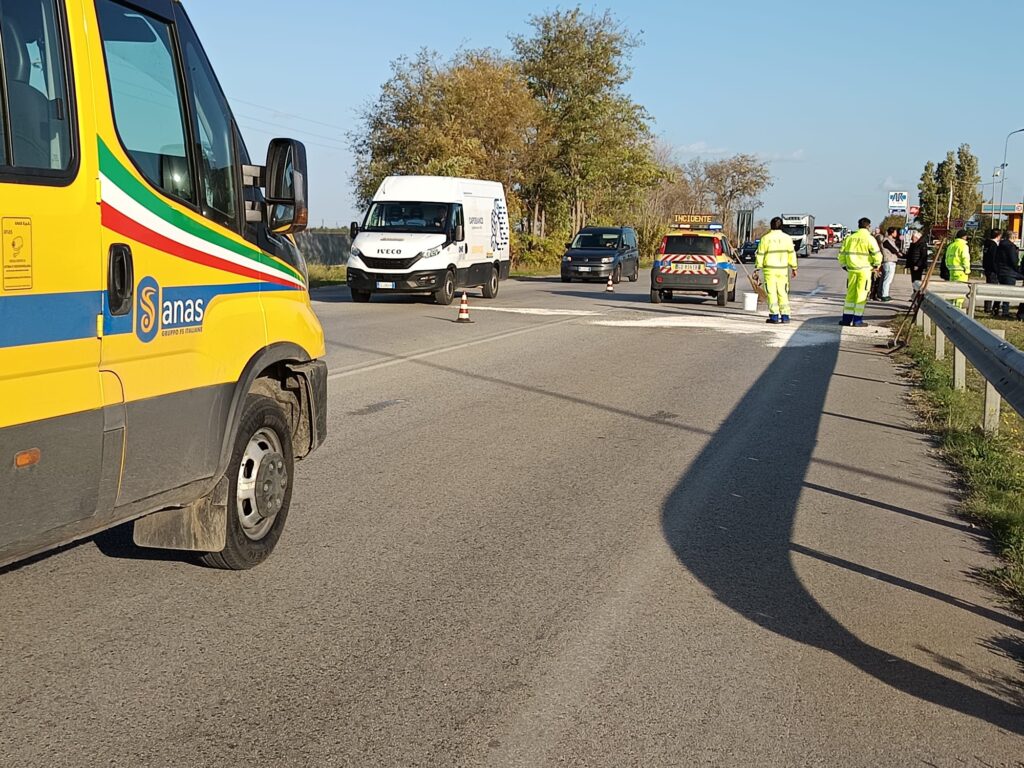 Foggia, incidente sulla tangenziale: un morto e tre feriti