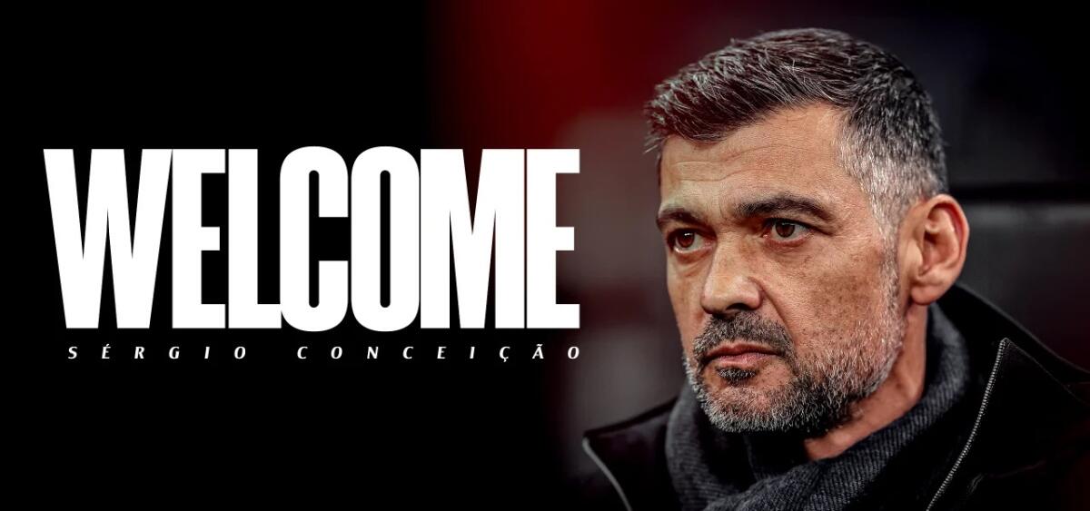 Conceicao-Milan, ufficiale fino al 30 giugno 2026 - 