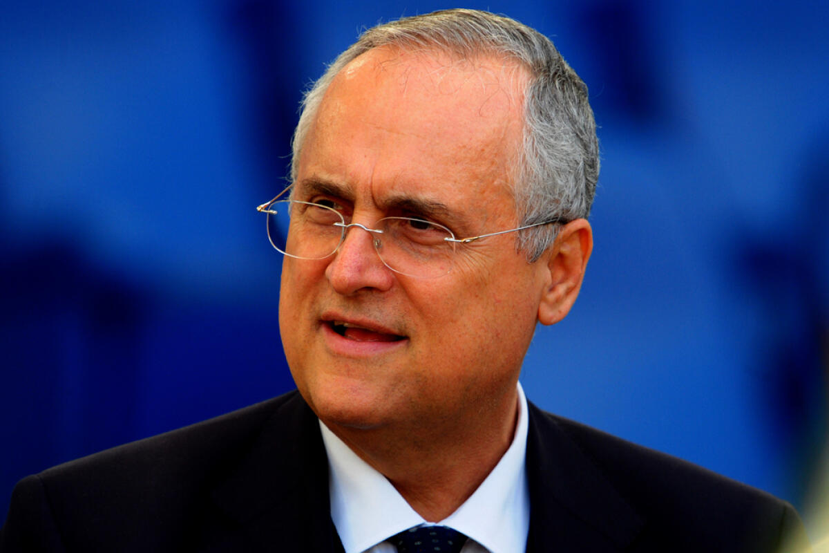 Lazio, Tchaouna vicino all'addio: PSV o Premier League - presidene of lazio claudio lotito during SS Lazio vs Udinese Calcio, Italian Soccer Serie A Men Championship in Roma, December 01 2019 - LPS/Renato Olimpio