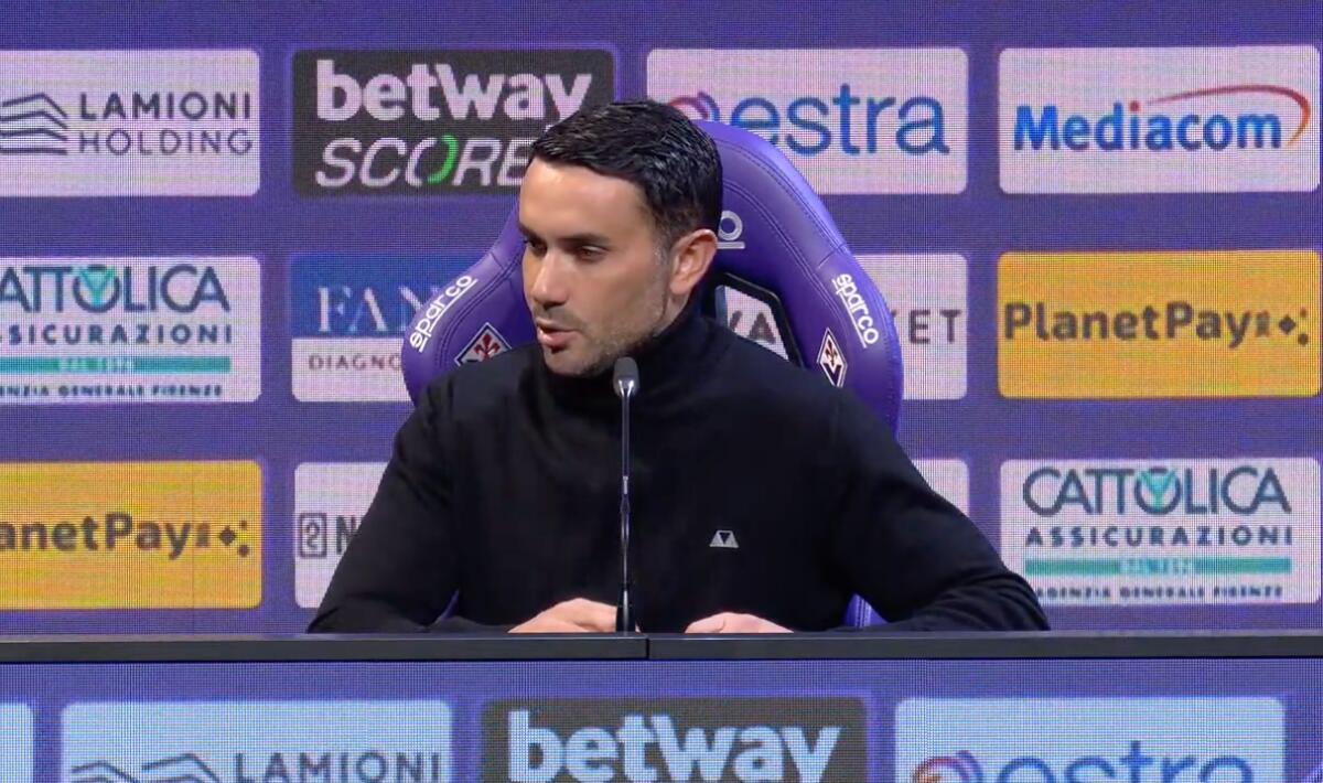 Fiorentina, Palladino: "Critiche e pessimismo esagerato. Fino a 20 giorni fa..." - 
