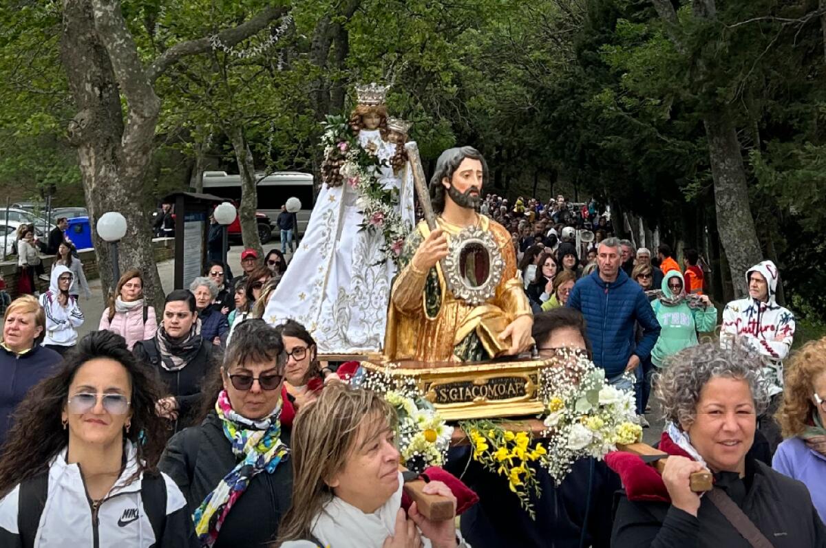 Deliceto: si rinnova il rito della processione alla Madonna dell’Olmitello - 