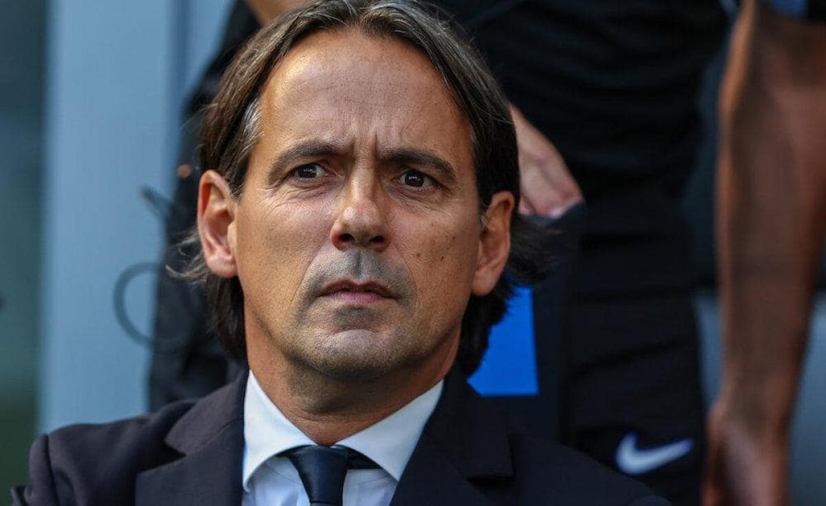 Inter, Inzaghi: "Futuro? La mia società mi conosce bene" - Photo LiveMedia/Fabrizio Carabelli
Milan, Italy, October 07, 2023, Italian soccer Serie A match
Inter - FC Internazionale vs Bologna FC
Image shows:
Simone Inzaghi Head Coach of FC Internazionale looks on during Serie A 2023/24 football match between