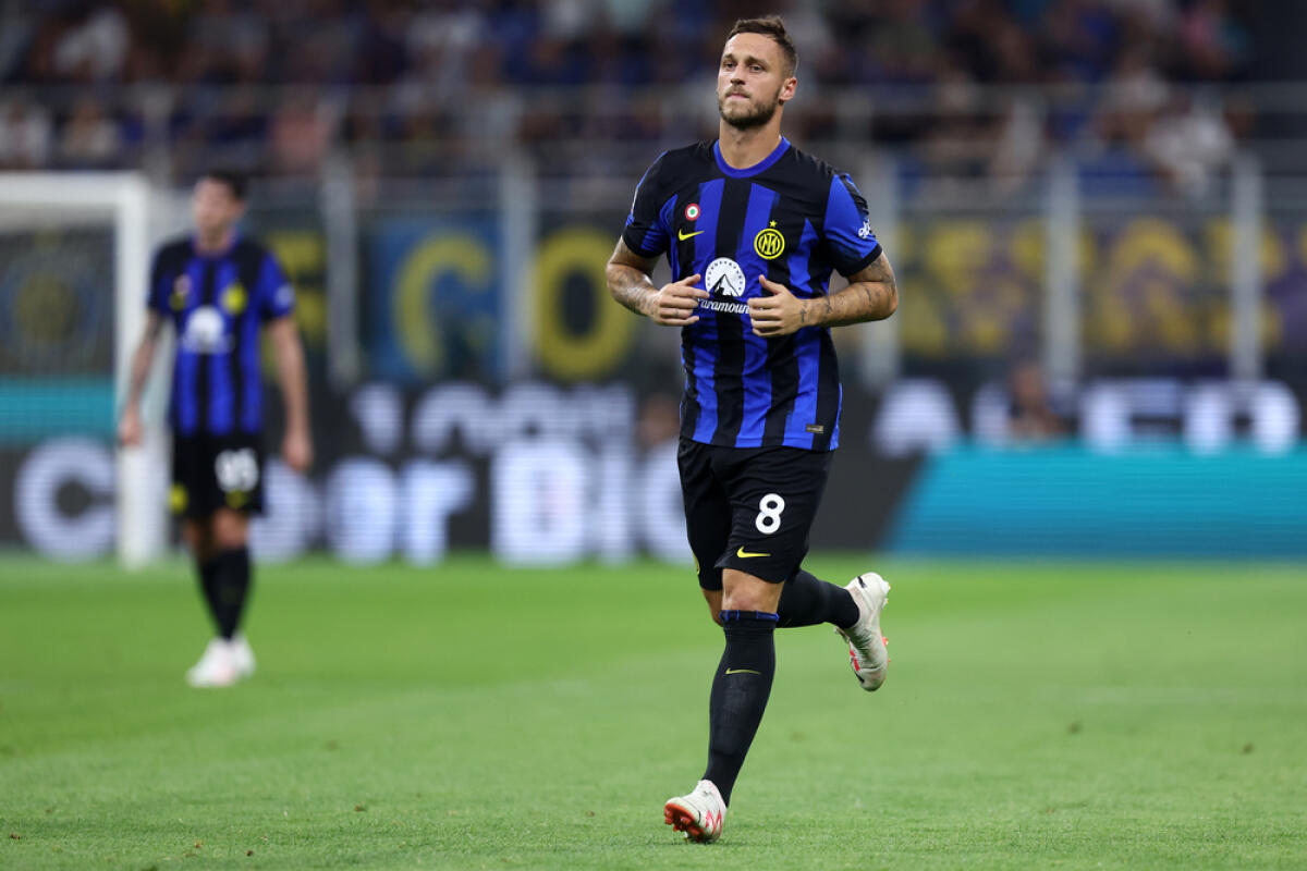 Inter, Arnautovic saluta: "Il mio tempo è finito. Felice per Chivu" - Milano, Italy. 19 Agusut 2023 . Marko Arnautovic of Fc Internazionale during the Serie A football match between Fc Internazionale and Ac Monza.