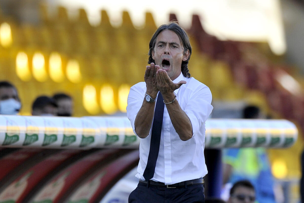 UFFICIALE - Palermo, scelto l'erede di Dionisi - Filippo Inzaghi coach of Benevento, during the match of the Italian Serie A championship between Benevento vs Bologna 1-0, match played at the Ciro Vigorito stadium in Benevento.