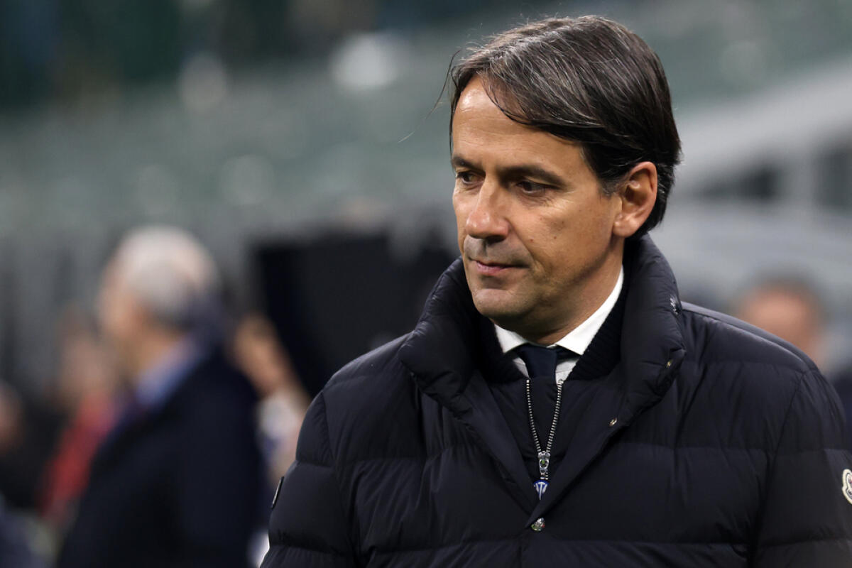 Inter, Inzaghi ai saluti? L'allenatore: "Futuro? Vedremo..." - February 4, 2024 . Milan (Italy) .Simone Inzaghi of Fc Internazionale during the Serie A match beetween Fc Internazionale and Juventus Fc.