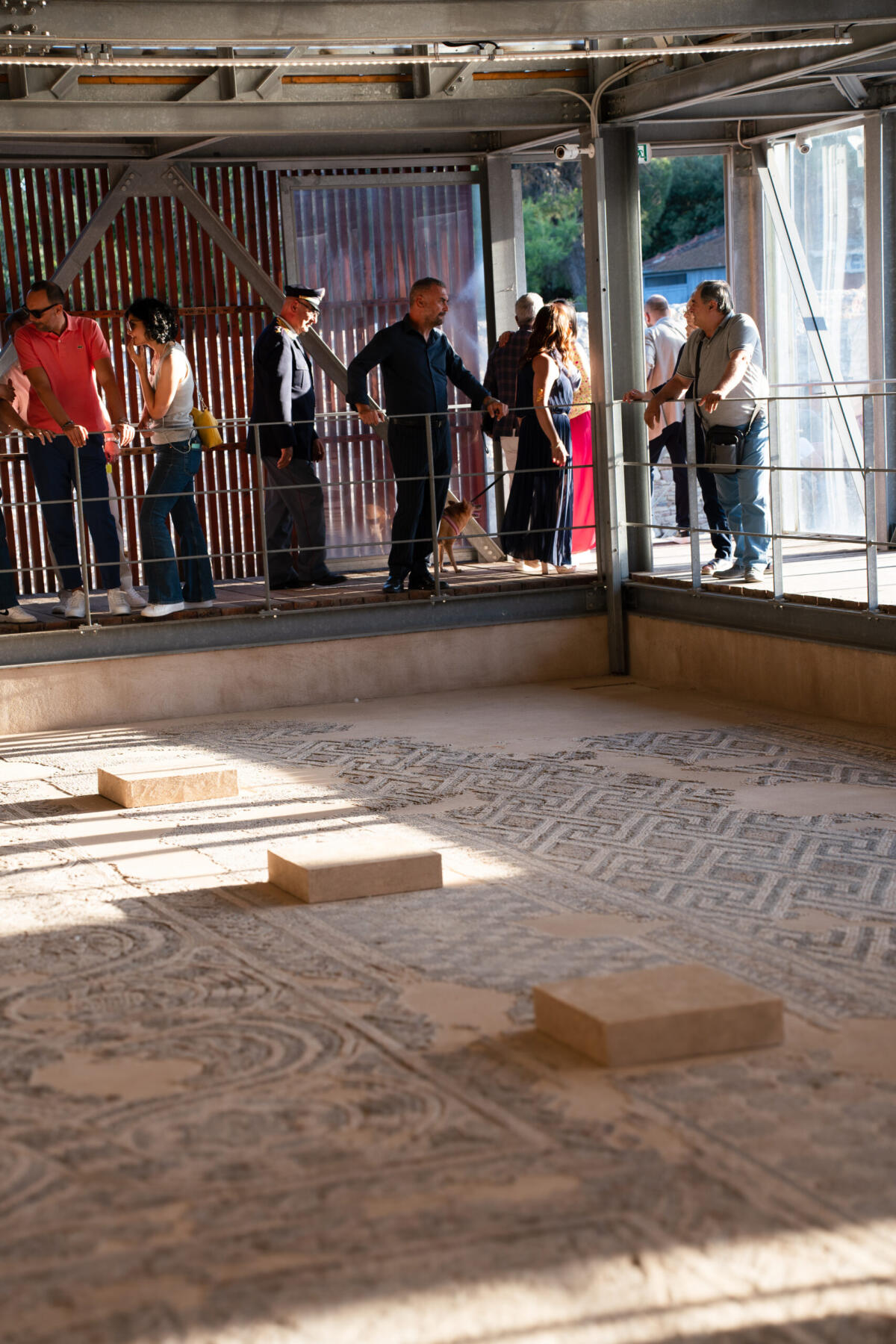 Lucera, ecco i Mosaici di San Giusto, 1.400 anni di arte e di storia restituiti a città e visitatori - 