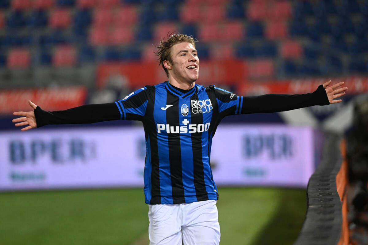 L'assist di Sesko al Milan: adesso Højlund è possibile - Hojlund (Atalanta) celebrating his goal during italian soccer Serie A match Bologna FC vs Atalanta BC at the Renato Dall'Ara stadium in Bologna, Italy, January 09, 2023 - Credit: Gianluca Ricci