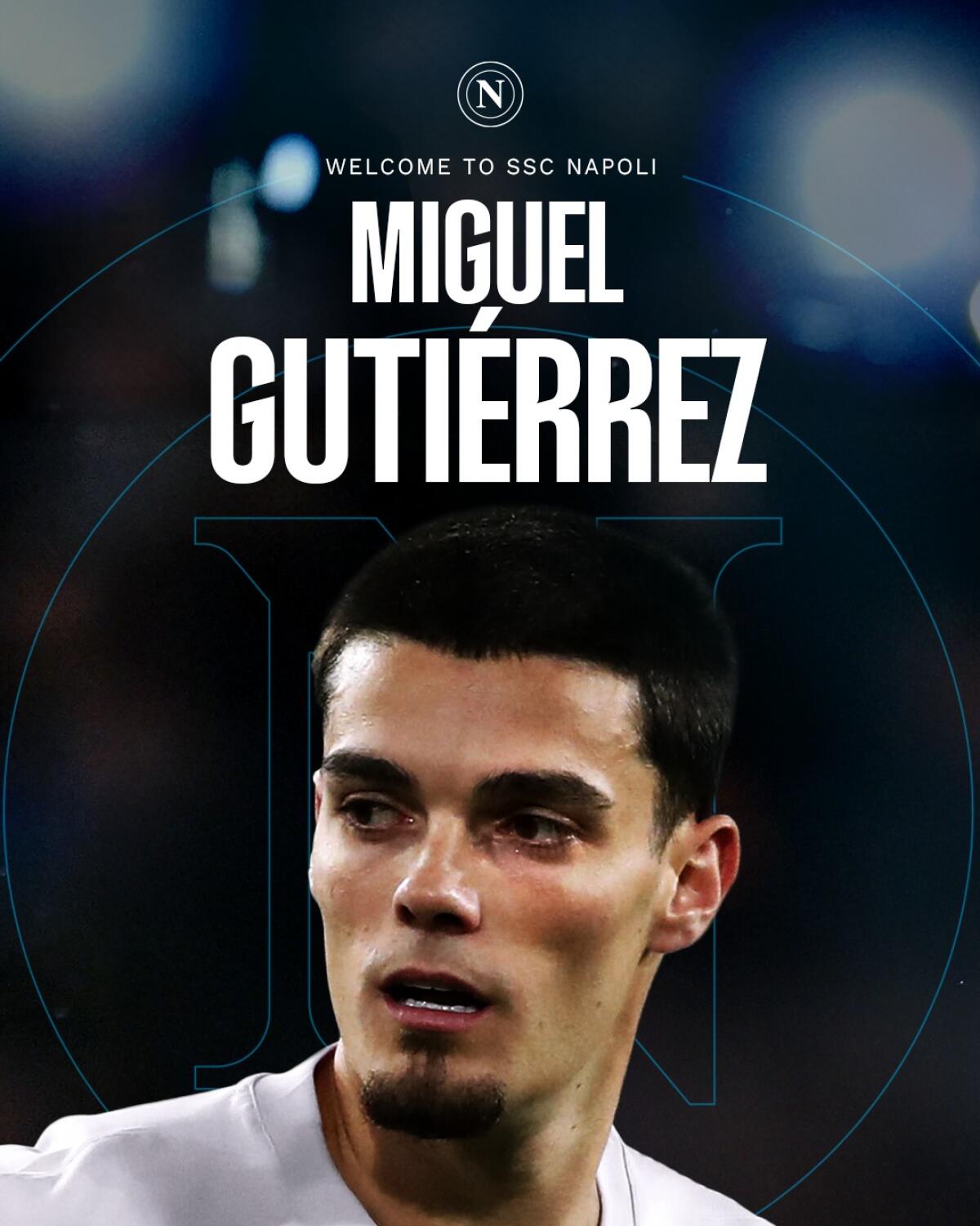 UFFICIALE - Napoli, ecco Miguel Gutiérrez per la fascia - 