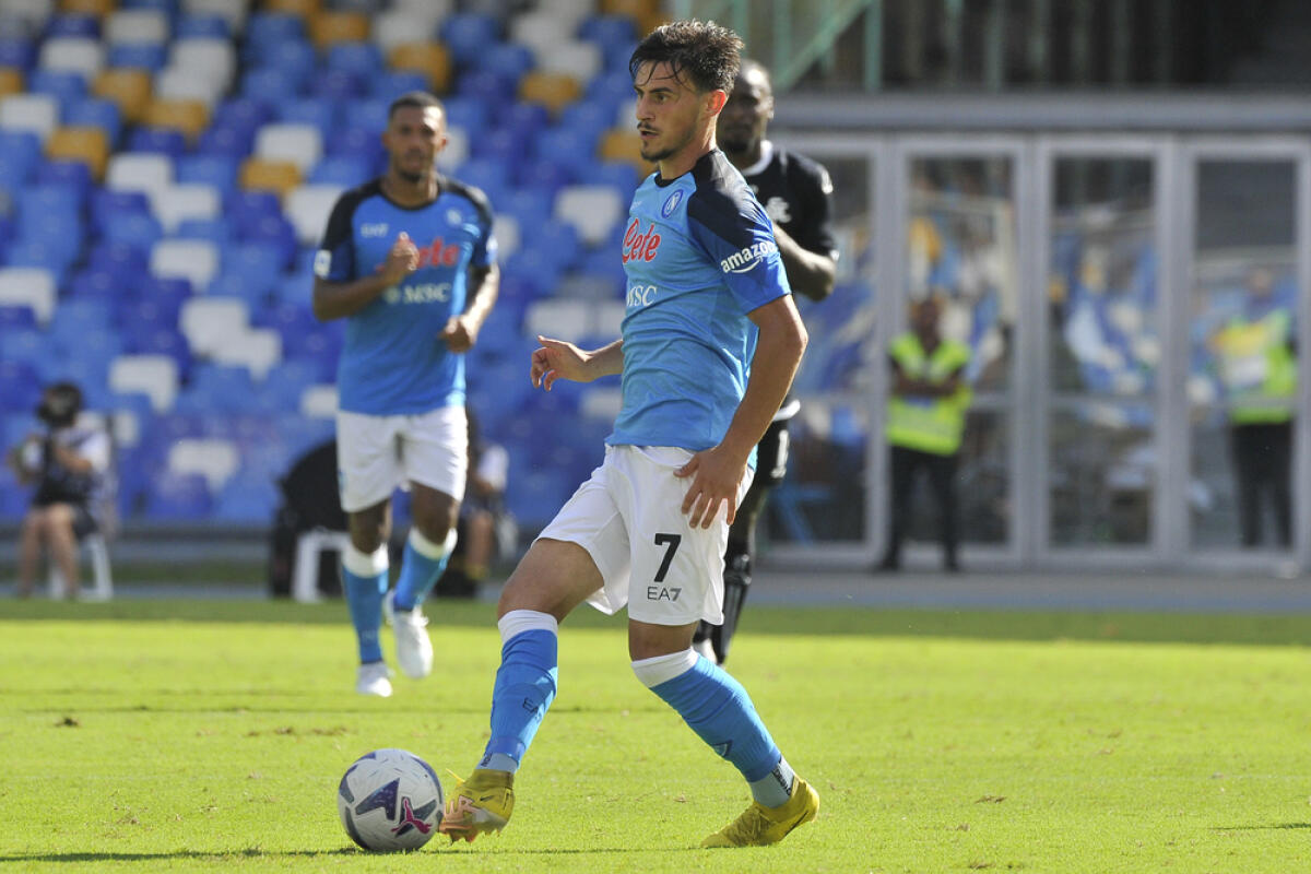 Il Napoli insiste per Elmas: avanti verso un possibile ritorno - Eljif Elmas player of Napoli, during the match of the Italian Serie A league between Napoli vs Spezia final result, Napoli 1, Spezia 0, match played at the Diego Armando Maradona stadium.