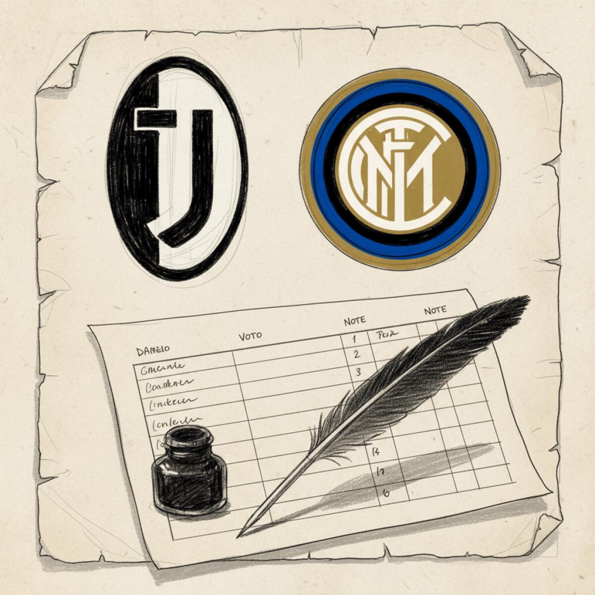 Diamo i voti al Derby d'Italia - 
