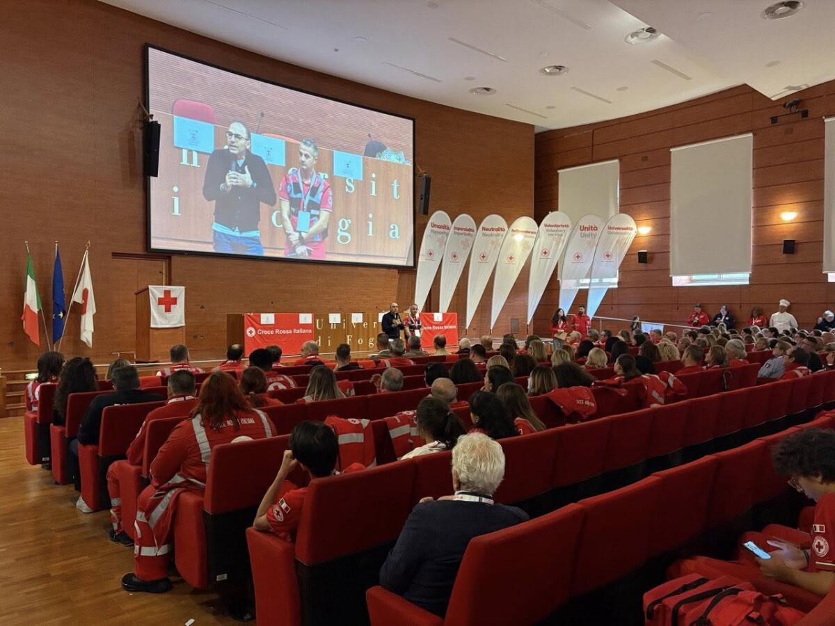 Foggia,  oltre 500 volontari e 100 studenti al raduno regionale della Croce Rossa Italiana - 